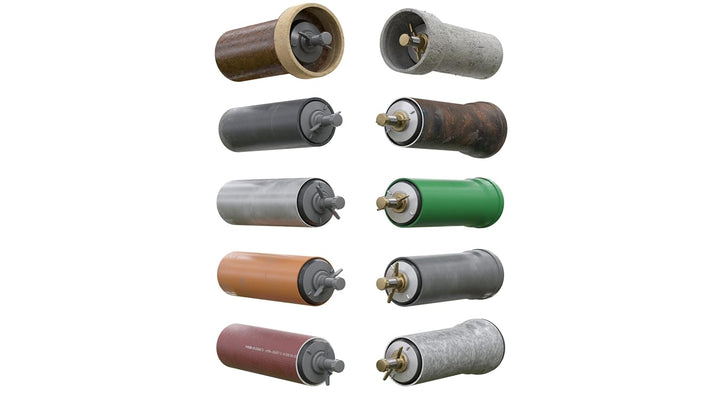 Schnellverschlussstopfen CSV 80 PVC; (70-87mm), bis 0,5 bar, Länge: 100mm, EPDM / PVC 70-87 mm, 70-8
