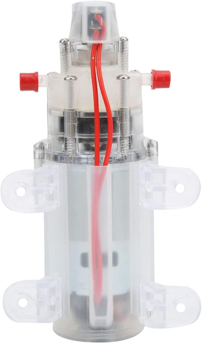 Membranpumpe, 12 V 15 W, leise Wasserpumpe für Lebensmittel, Mikromembranpumpe DC selbstansaugend 0,