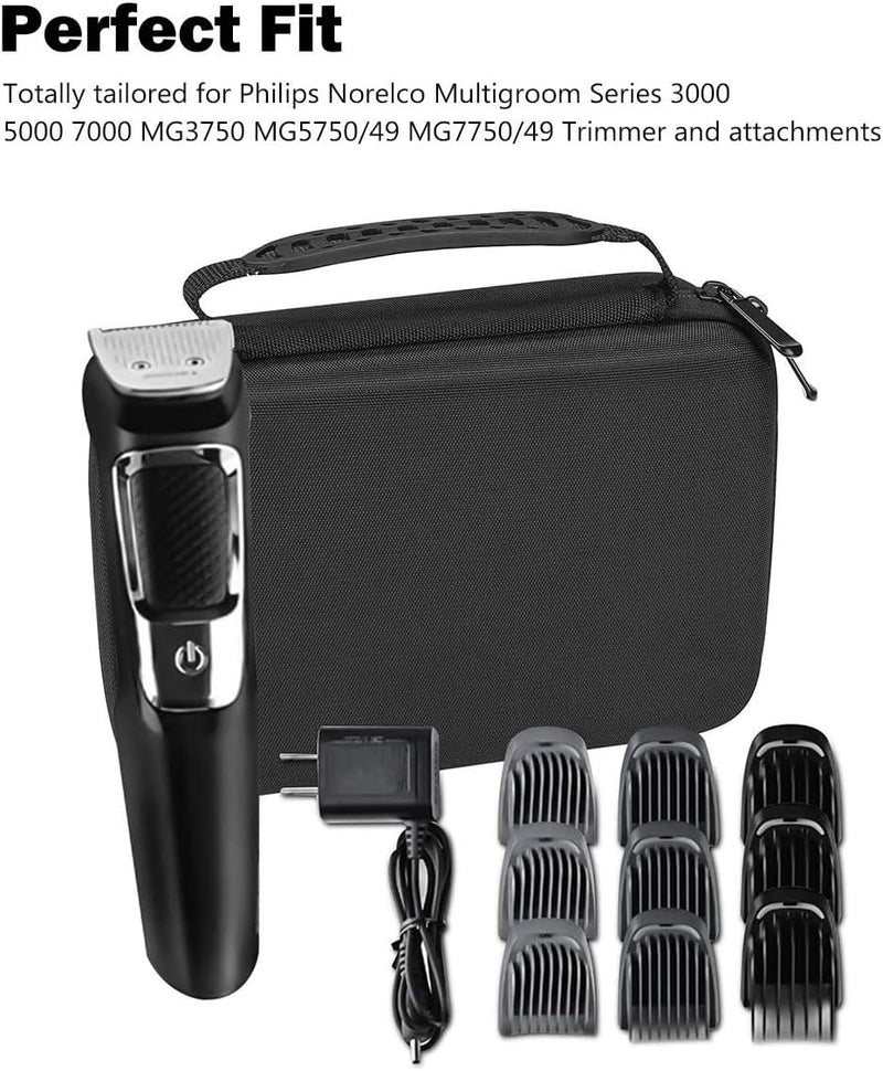 ProCase Hart Koffer Hülle Tasche für Philips Norelco Multigroom Series 3000 5000 7000 MG3750 MG5750/
