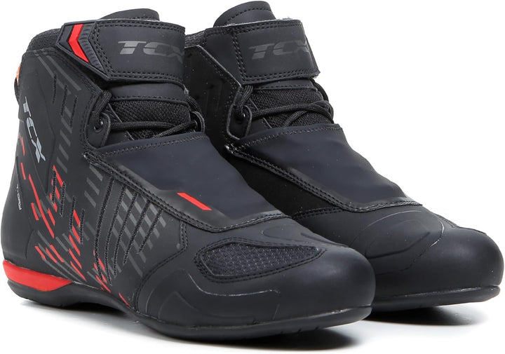 TCX Herren R04d WpWasserdichte Motorradschuhe für Herren, T-DRY Membran Zertifikat, Schnürsenkel und