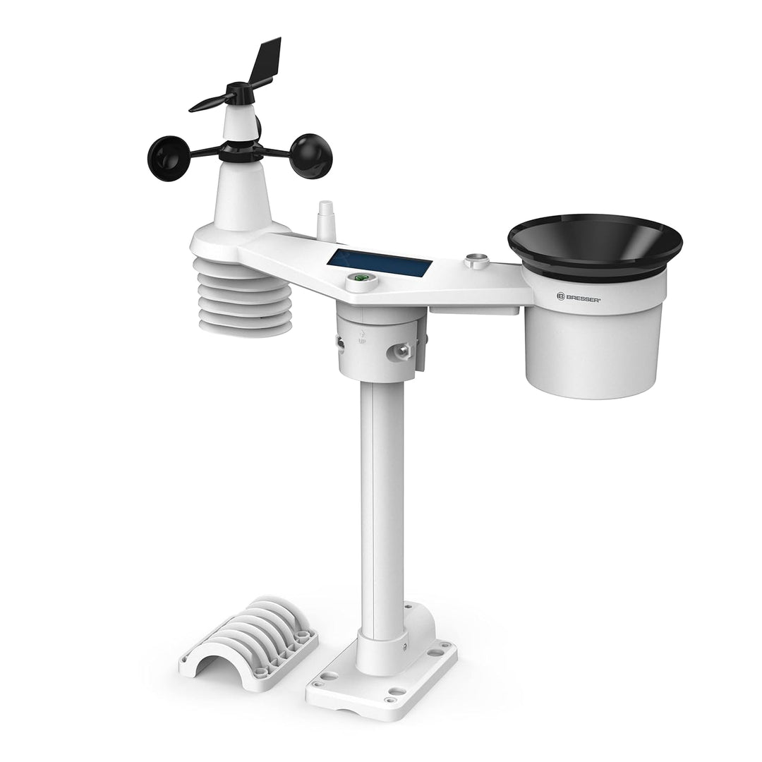 Bresser 7-in-1 Ersatz-Funksensor für 4CAST WLAN Wetterstation Aussensensor Temperatur Luftfeuchtigke