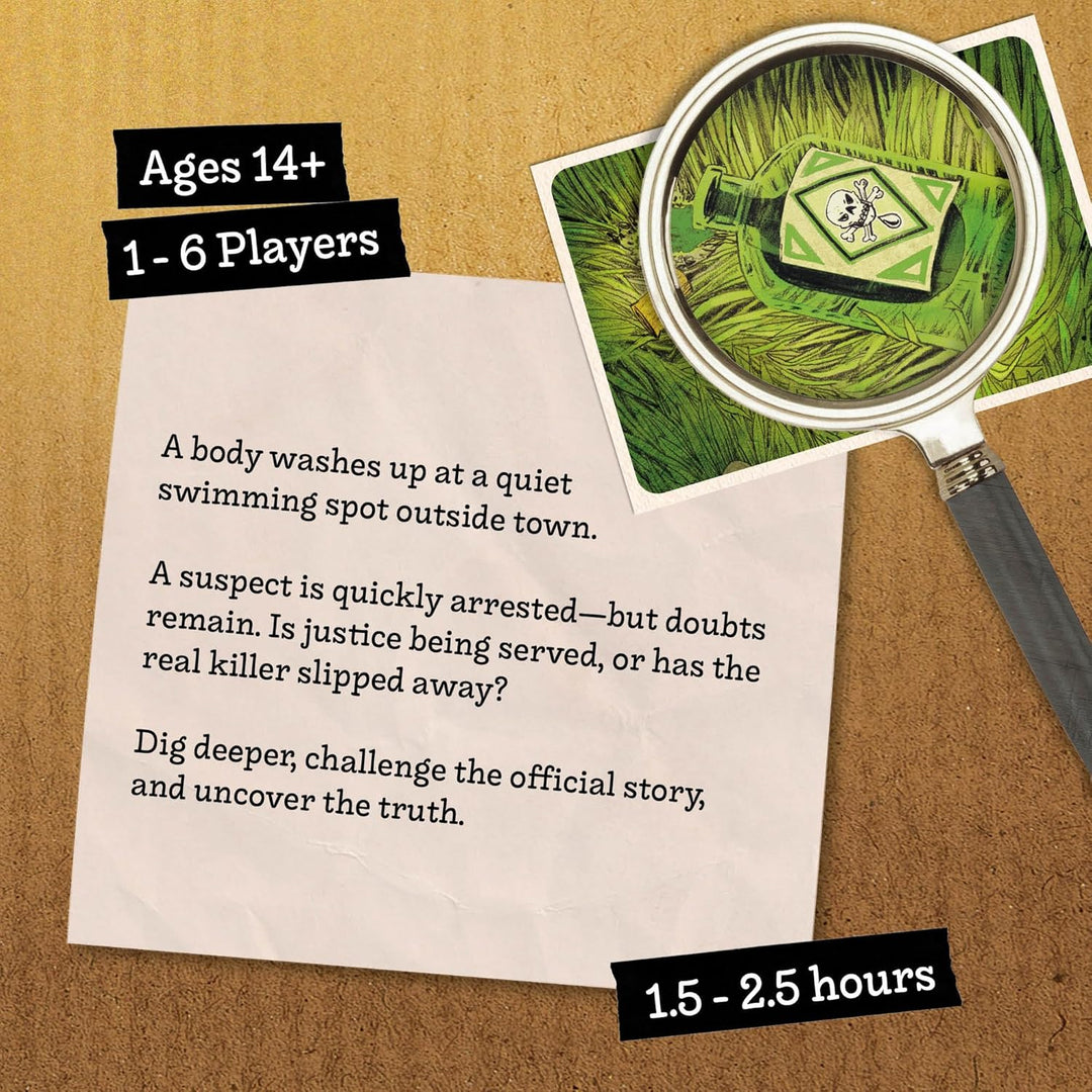 Hidden Games Crime Scene Case No. 3 Green Poison (britische Ausgabe)