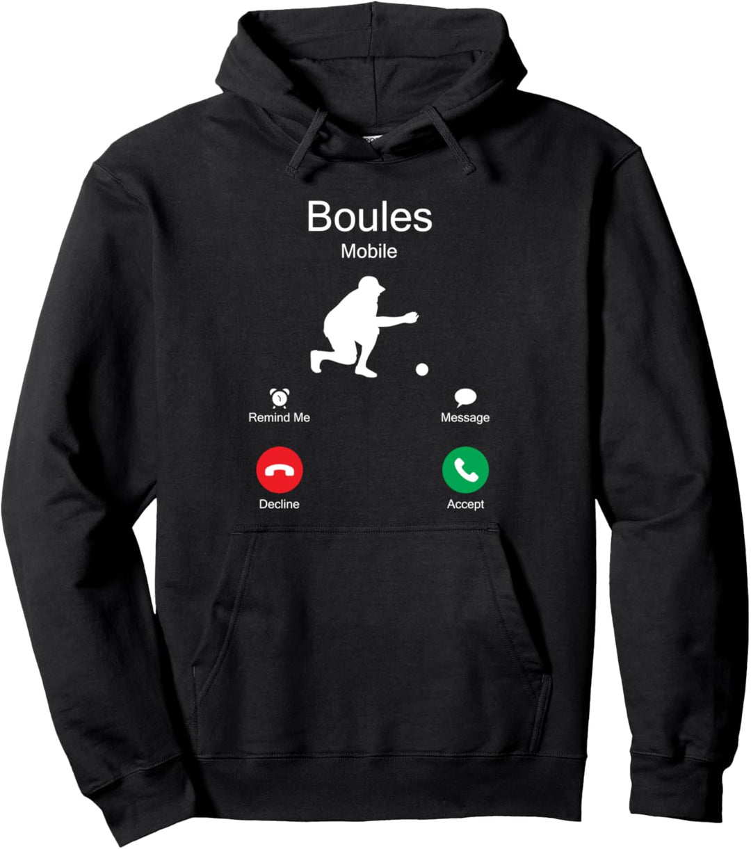 Boules is calling - bocce petanque boules player gift Pullover Hoodie