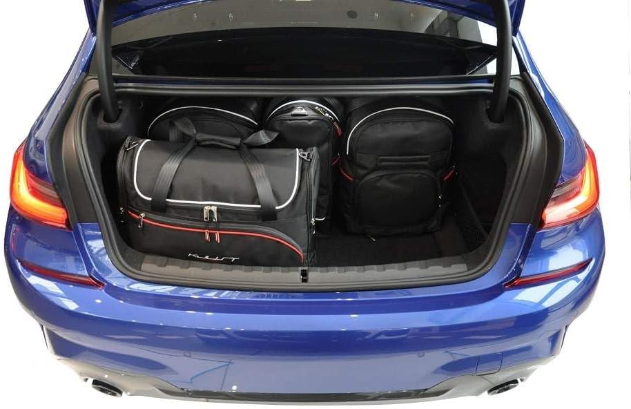 KJUST Dedizierte Reisetaschen 5 stk kompatibel mit BMW 3 LIMOUSINE G20 2018+