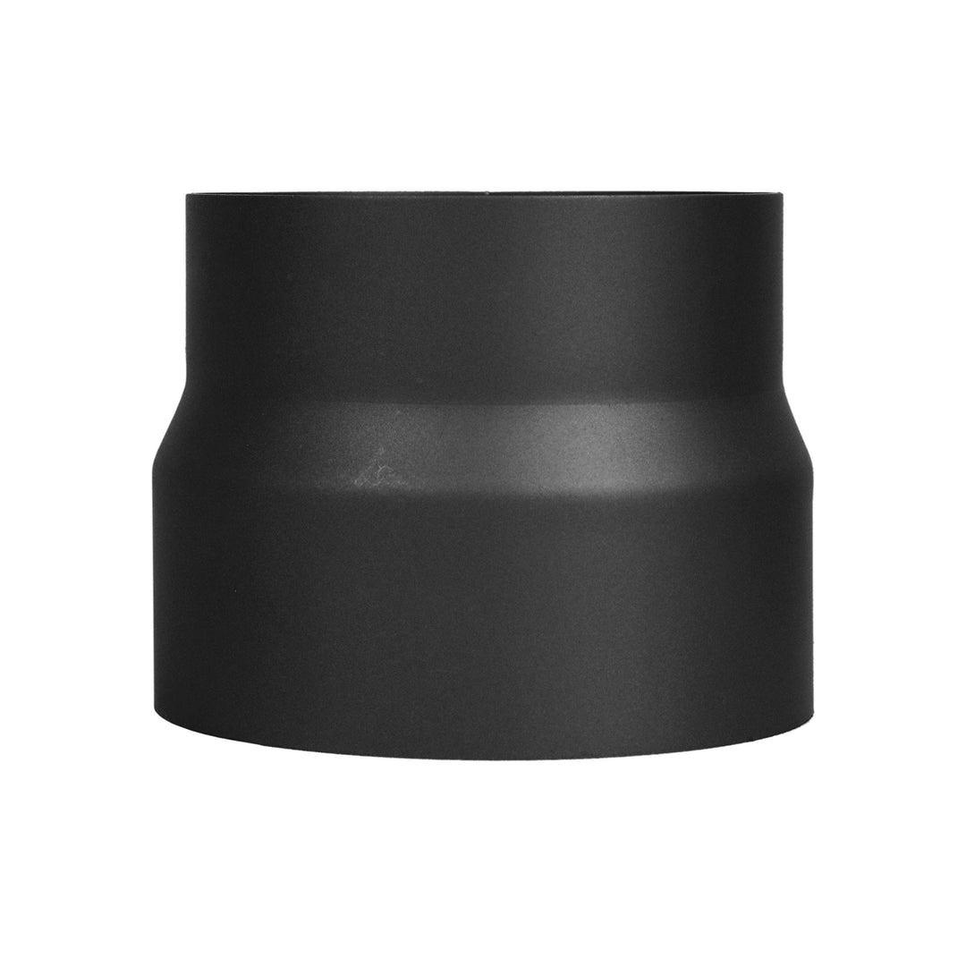 LANZZAS Ofenrohr Reduzierung von Ø 160 mm auf Ø 150 mm - Farbe: schwarz-metallic -