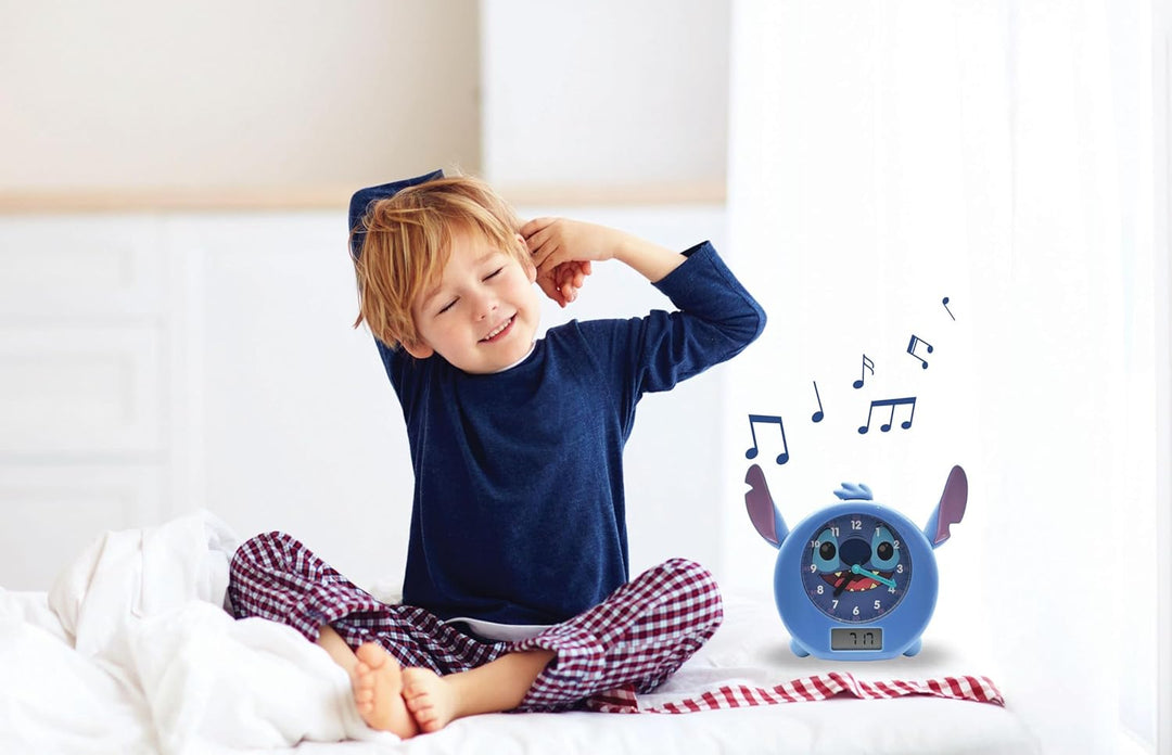 Lexibook, Disney Stitch, Wecker, Nachtlich, RLT100DLXB Disney Stitch _A, Disney Stitch _A