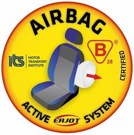 ERJOT Vordersitzbezüge Exclusive ANR Universal Autositzbezüge Sitzbezüge Schonbezüge Grau Polyester