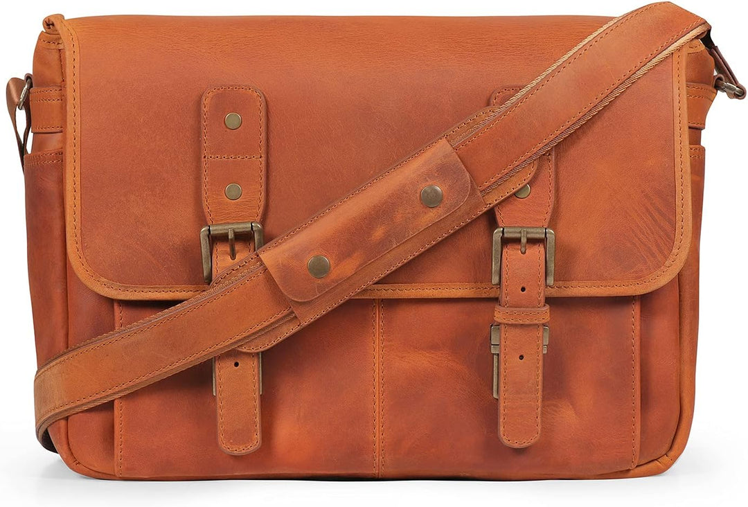 MegaGear Laptoptasche Umhängetasche für Notebook - Tablet Botentasche mit Verstellbarem Tragriemen C