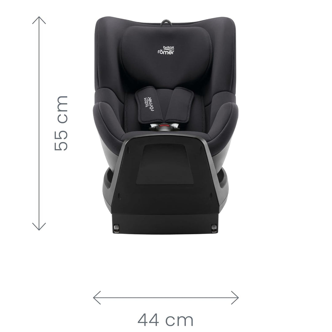 BRITAX RÖMER Reboarder DUALFIX PLUS, inklusive Neugeboreneneinsatz und ISOFIX, für Kinder von 40-105