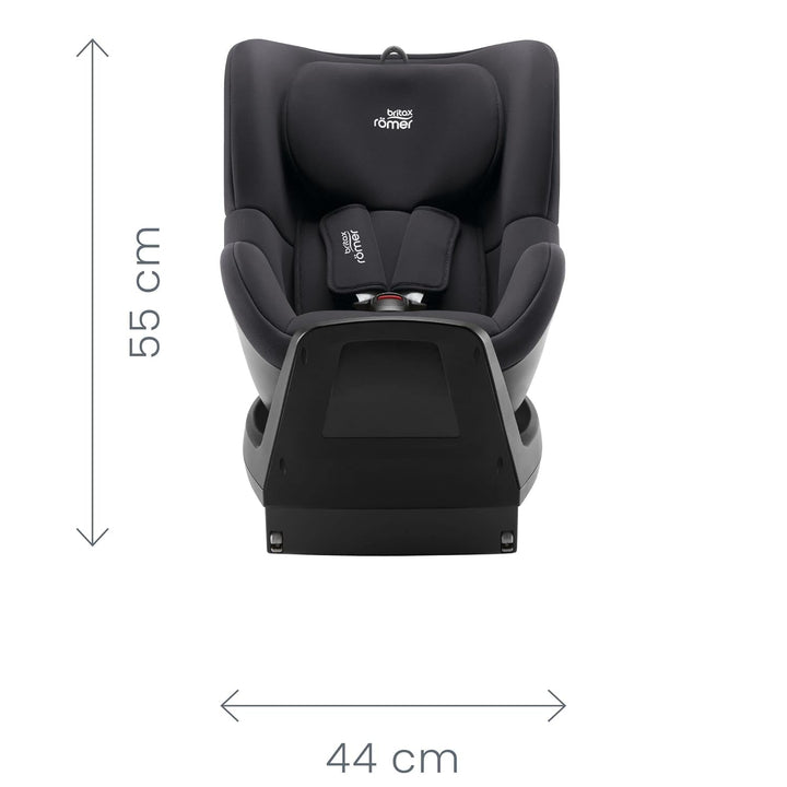 BRITAX RÖMER Reboarder DUALFIX PLUS, inklusive Neugeboreneneinsatz und ISOFIX, für Kinder von 40-105