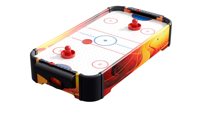 Carromco Airhockey Tisch Speedy-XT, Tischauflage Hockey Tischaufsatz zum leichten Transport -mit Mot