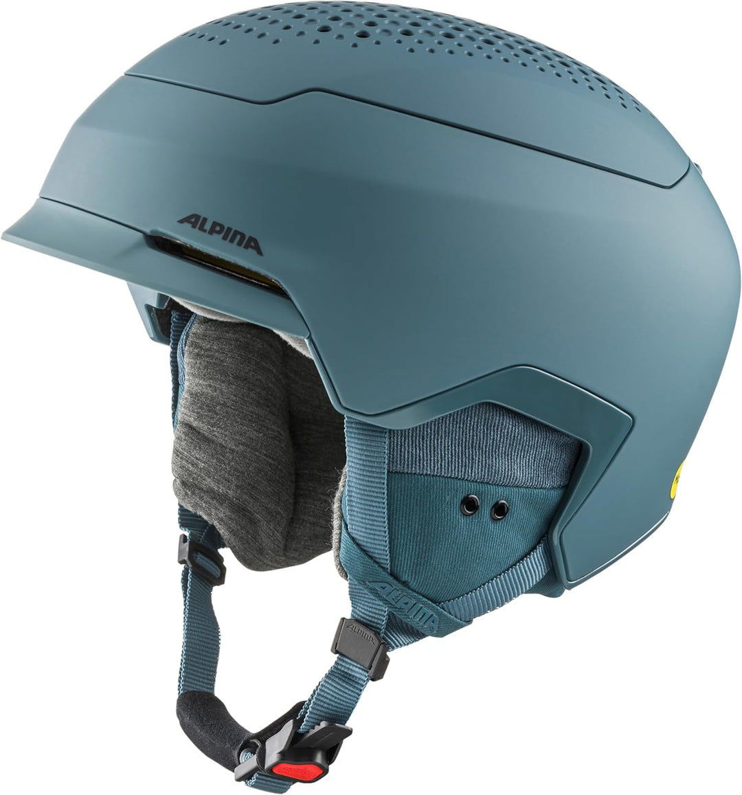 ALPINA BANFF MIPS - Nachhaltiger, Sicherer und leichter MIPS Skihelm Mit Schafswolle-Innenfutter Für