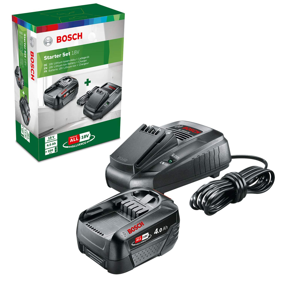 PBA 18V 4,0Ah + AL18 Starter Set | 1 Akku 18V, Starter Set | 1 Akku 18V