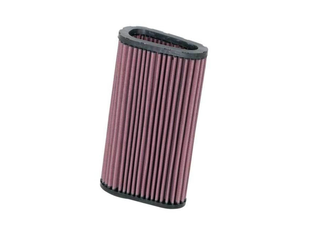 K&N HA-5907 Motorrad Tauschluftfilter, Rot