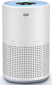Luftreiniger für Schlafzimmer und Zuhause, leiser H13 HEPA-Luftreiniger mit 3-stufigem Filter, 3 Ges