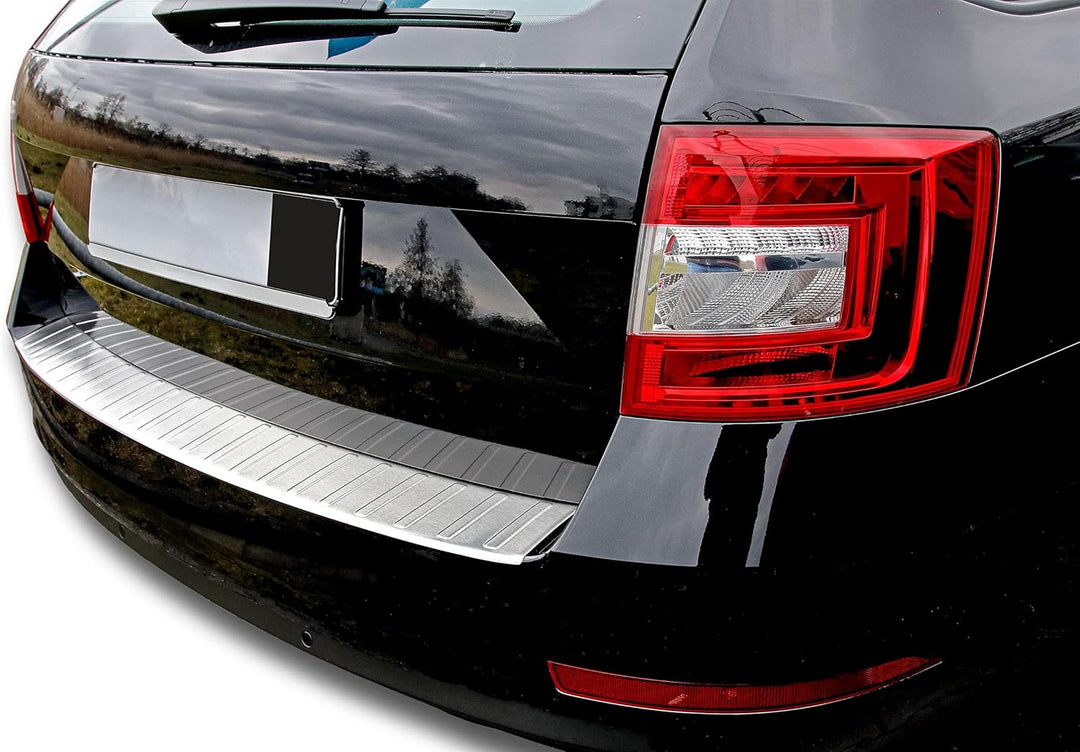 Ladekantenschutz Edelstahl MATT kompatibel für SKODA Octavia 3 Kombi FACELIFT 2017-2020 | premium Qu