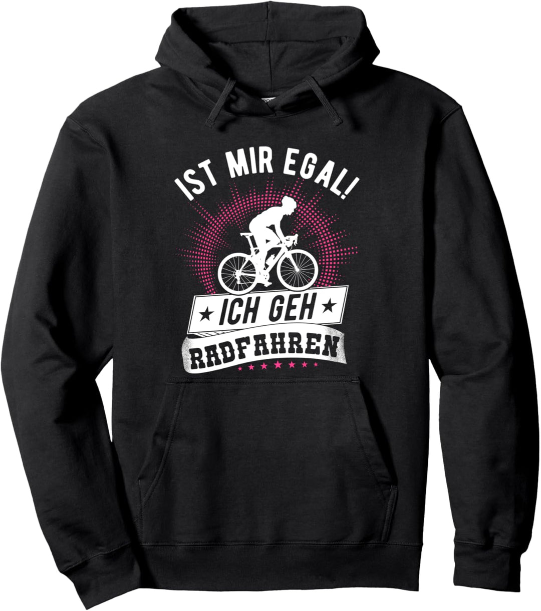 Ist Mir Egal! Ich Geh Radfahren Rennrad Lustiges Radfahrer Pullover Hoodie
