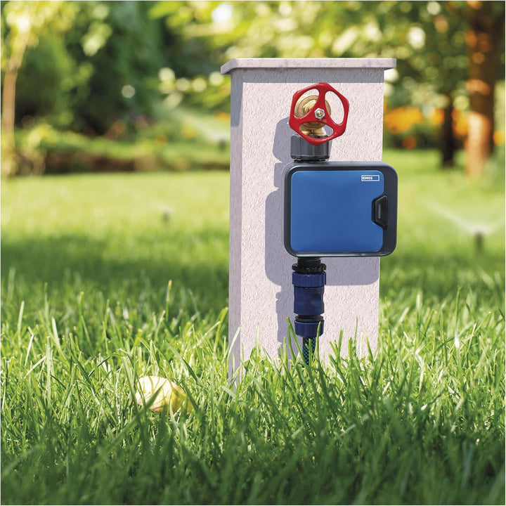 EMOS - smarte Bewässerungsuhr mit 1 Ausgang mit App, Bluetooth - ZigBee-Hub erforderlich - Batterieb