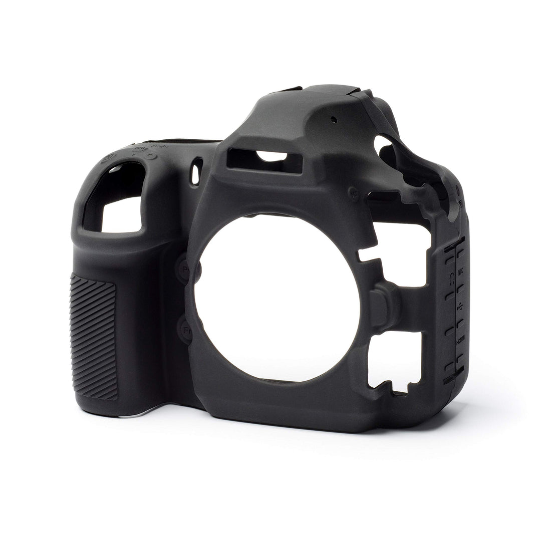 easyCover - Silikon Kameratasche - Schutz für Ihre Kamera - Nikon D850 - Schwarz