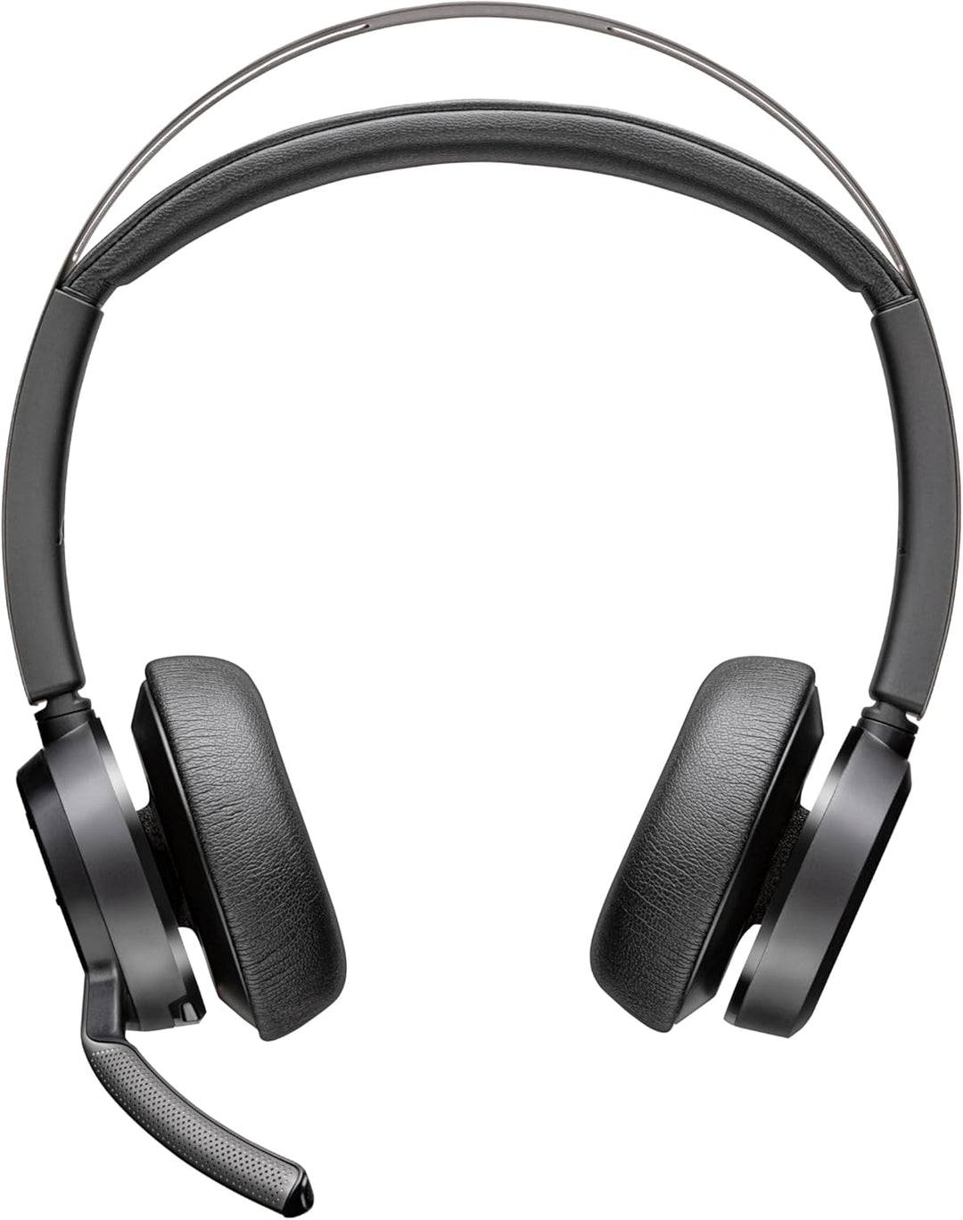 POLY Voyager Focus 2 USB-C Headset und USB-C/A Adapter – Bluetooth, ANC, Acoustic Fence Technologie,