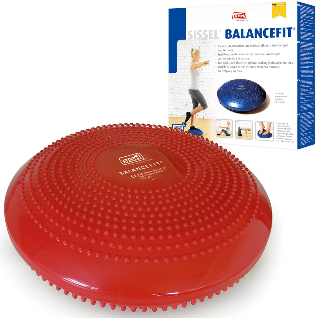 SISSEL Balancefit, Luftgefülltes Sitzkissen mit Noppen, Ø 32 cm