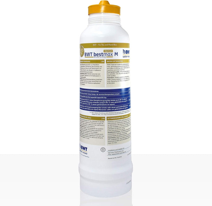BWT Bestmax Premium Wasserfilter M Installationskit mit Filterkopf - 2050l Kapazität bei 10° Gesamth