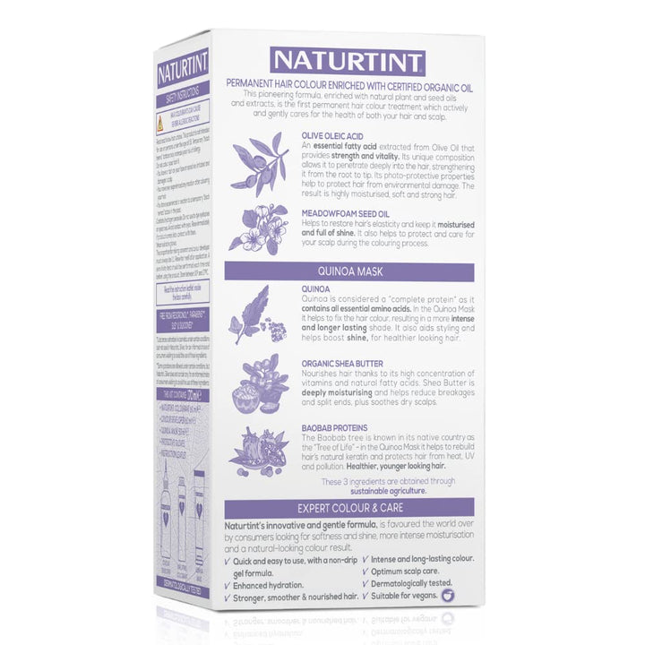 Naturtint Haarfarbe, permanent, Silber silbergrau 50 ml (1er Pack), silbergrau 50 ml (1er Pack)