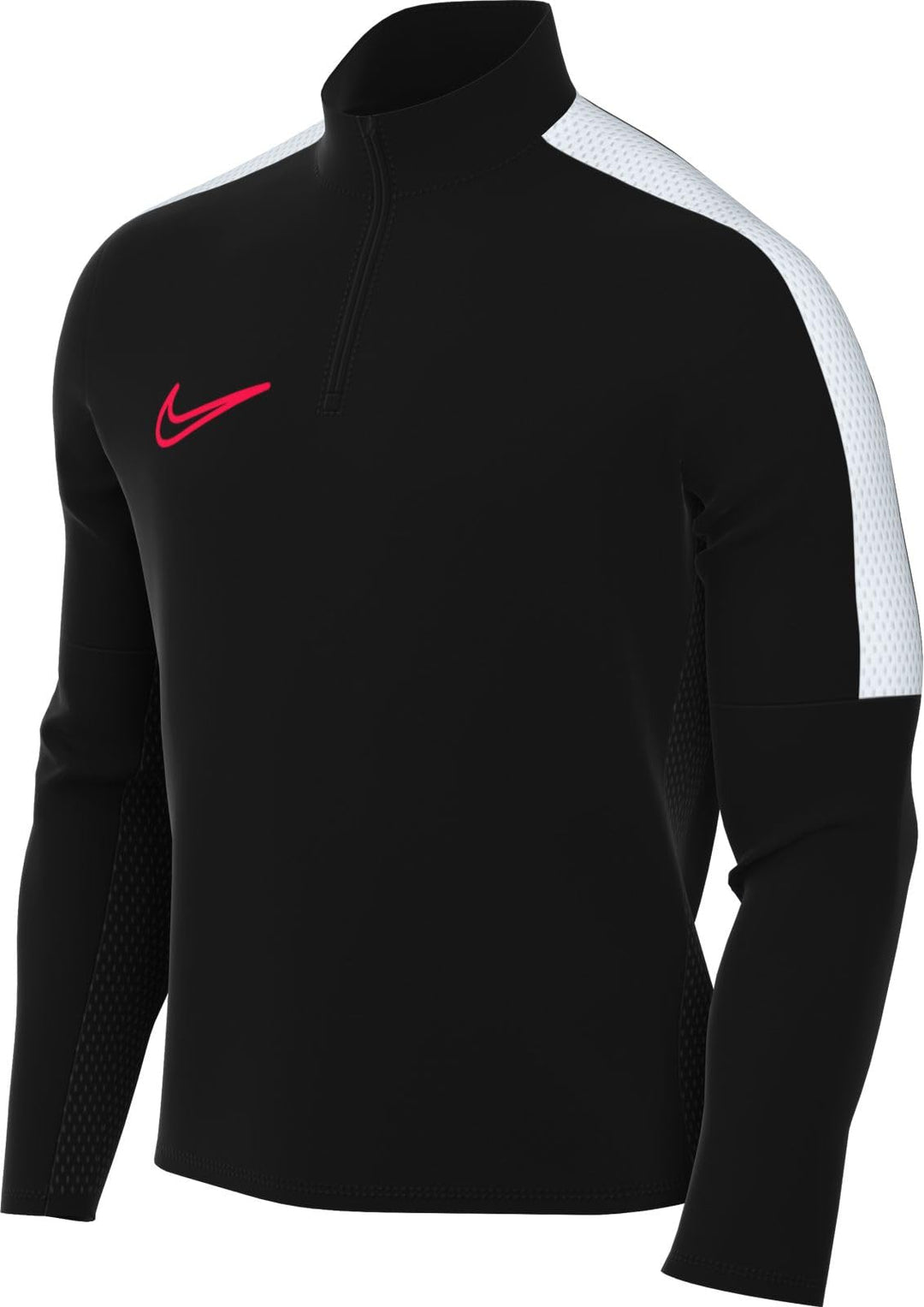Nike Academy 25 Dri-FIT Strick-Fussball-Trainingsjacke für Herren, FZ9824 Black/White/Bright Crimson