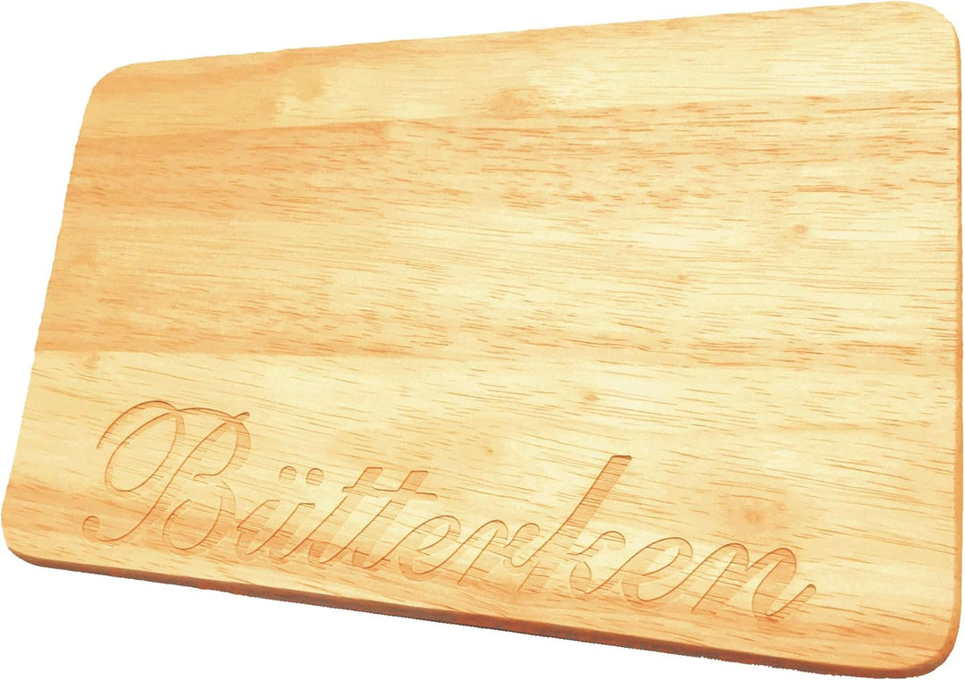 Brotbrett Bütterken Frühstücksbrett Holz Gravur