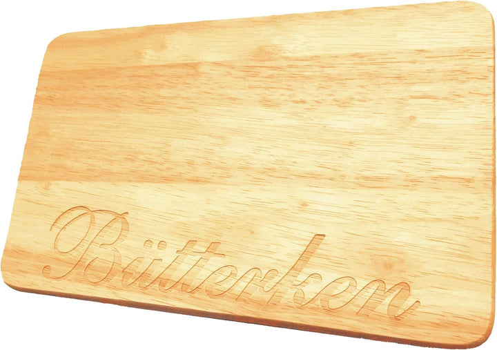 Brotbrett Bütterken Frühstücksbrett Holz Gravur
