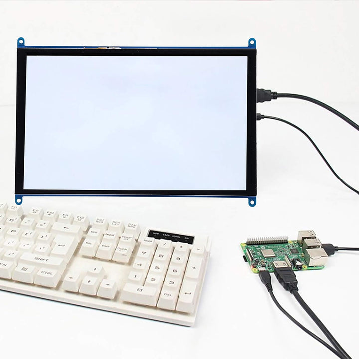 Für Raspberry Pi-Bildschirm, 10 Zoll 1024 X 600 IPS HD HDMI-Bildschirmanzeige-Hintergrundbeleuchtung