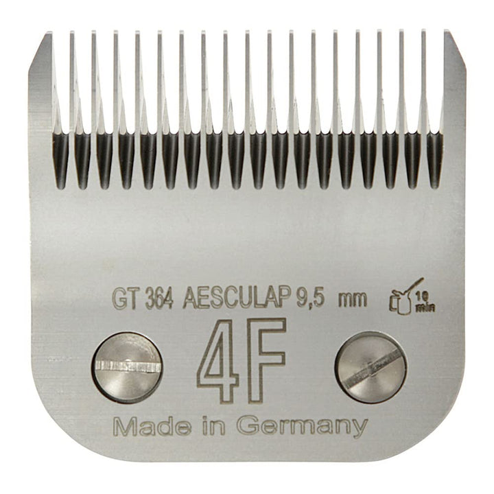Kerbl GT364 SnapOn Aesculap Scherköpfe, 4F Scherkopf, 9.5mm Schnittlänge, 50 Stück