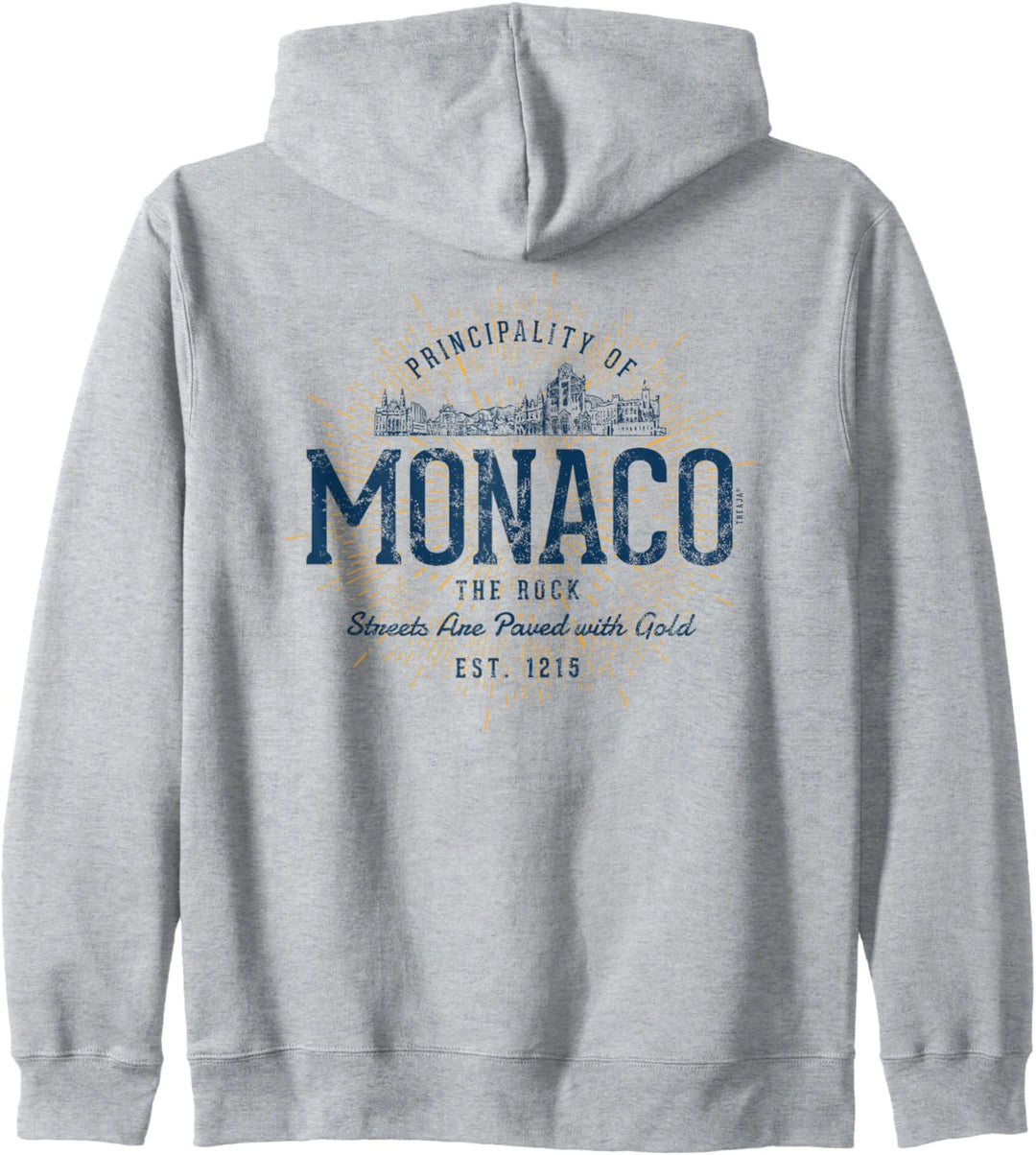 Retro Stil Vintage Monaco Kapuzenjacke