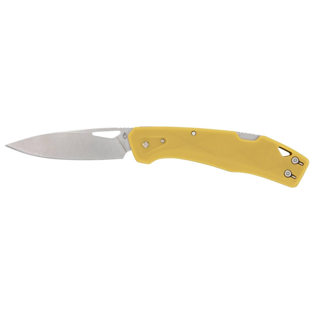 Gerber Taschenmesser mit Gürtelclip, LST, 440A Clip Poin-Edelstahlklinge, Griffschalen aus glasfaser