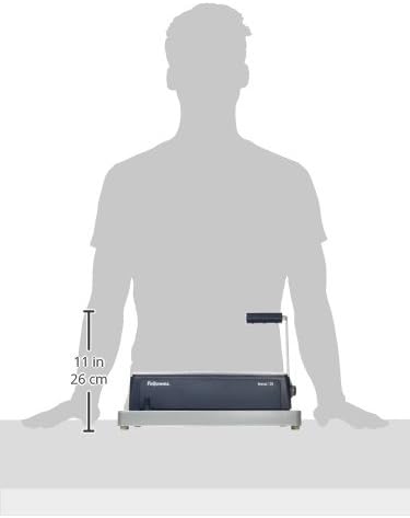 Fellowes Metal 25 - Encuadernadora manual de espiral metálico, uso ocasio #3389 einzeln binder, einz