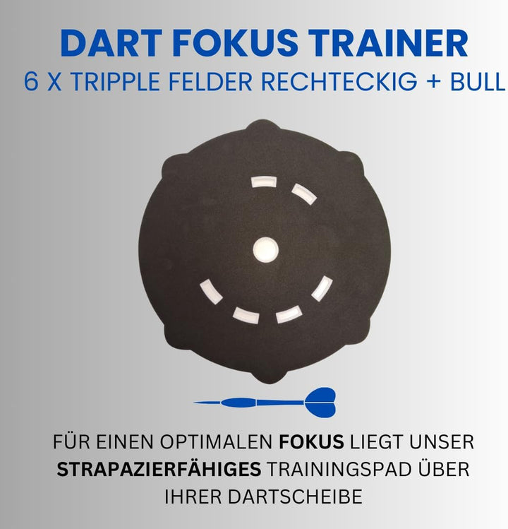 Target Foam Dart Trainer Dartscheibe aus Schaumstoff - Dart Zubehör - Training für Auge-Hand-Koordin