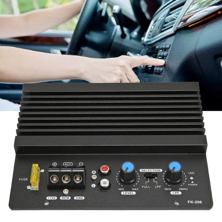 Digital-Verstärkerplatine für Auto, Hochleistungs-Subwoofer-Verstärkerplatine mit verdickter Alumini