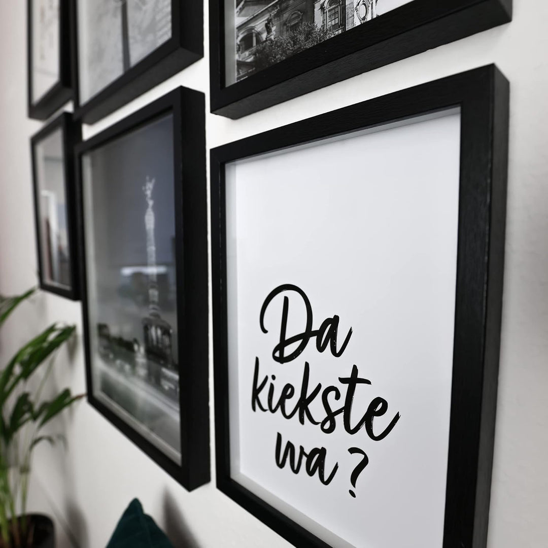 Berlin Poster - Wohnzimmer Bilder Set für Berliner - Geschenk Idee zum Einzug/Umzug - Hauptstadt - o