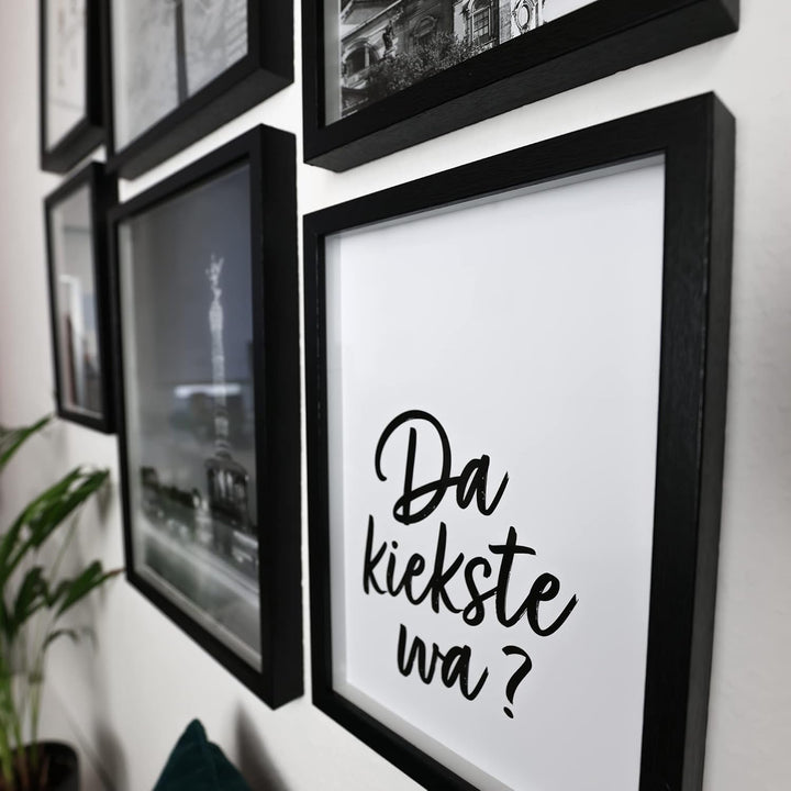 Berlin Poster - Wohnzimmer Bilder Set für Berliner - Geschenk Idee zum Einzug/Umzug - Hauptstadt - o