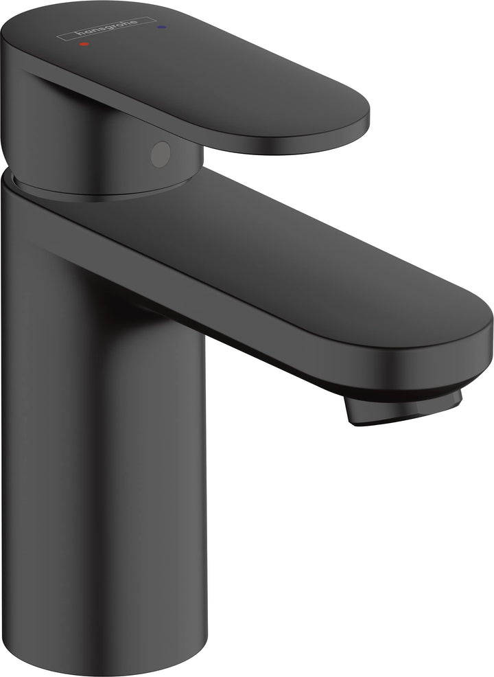 hansgrohe Vernis Blend - Waschtischarmatur mit Zugstangen-Ablauf, Wasserhahn Bad mit Auslauf Höhe 88