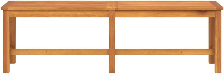 vidaXL Gartenbank 150x35x45 cm Massivholz Akazie 150 x 35 x 45 cm, 150 x 35 x 45 cm