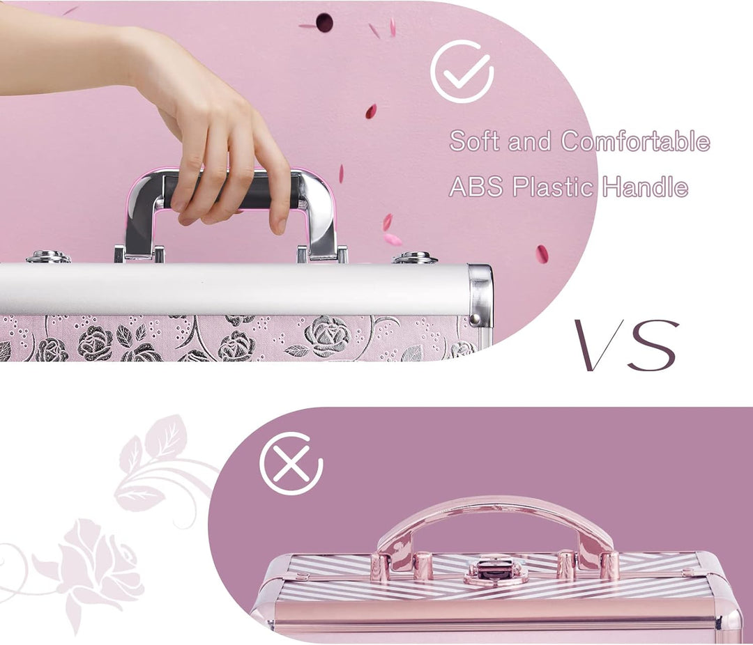 Kosmetikkoffer Schminkkoffer Make up Koffer Friseurkoffer Nagelkoffer Make-up Aufbewahrung friseurko