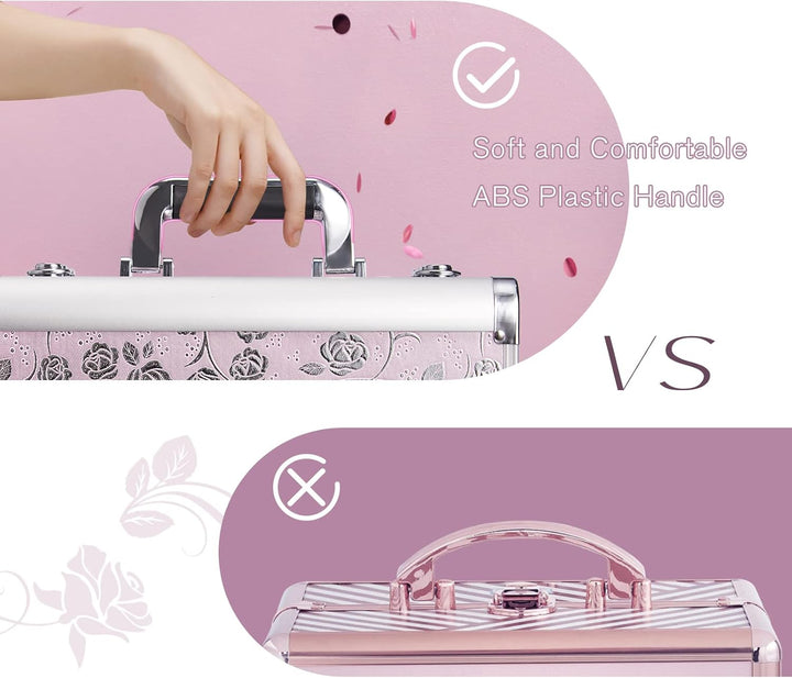 Kosmetikkoffer Schminkkoffer Make up Koffer Friseurkoffer Nagelkoffer Make-up Aufbewahrung friseurko