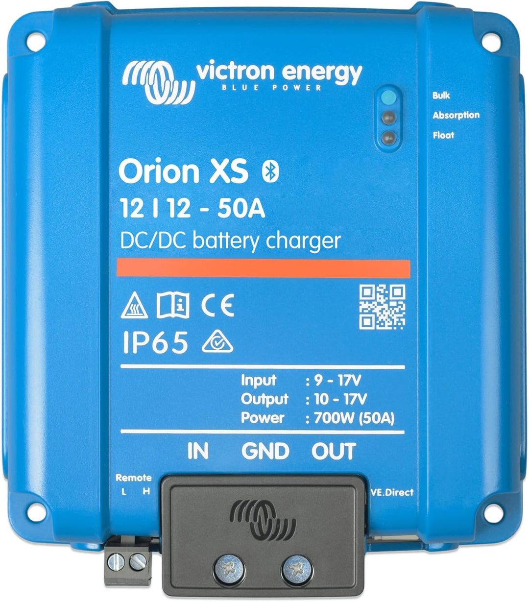Victron Energy Orion XS Smart DC to DC Ladegerät 12/12 50A (700W) - Erweiterter Batterieschutz 12/12