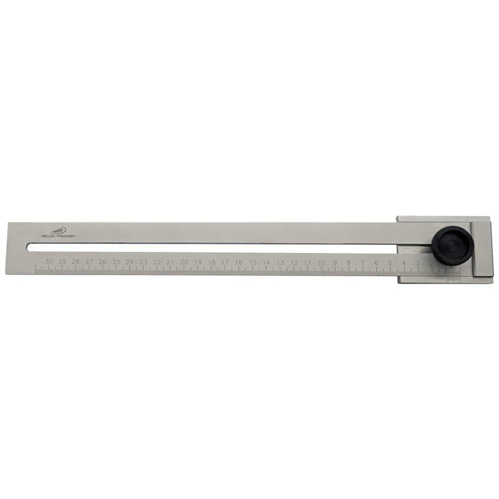 Helios-Preisser Flaches Streichmass mit gehärteter Anreisskante, 300 mm, 0321303, 300 mm