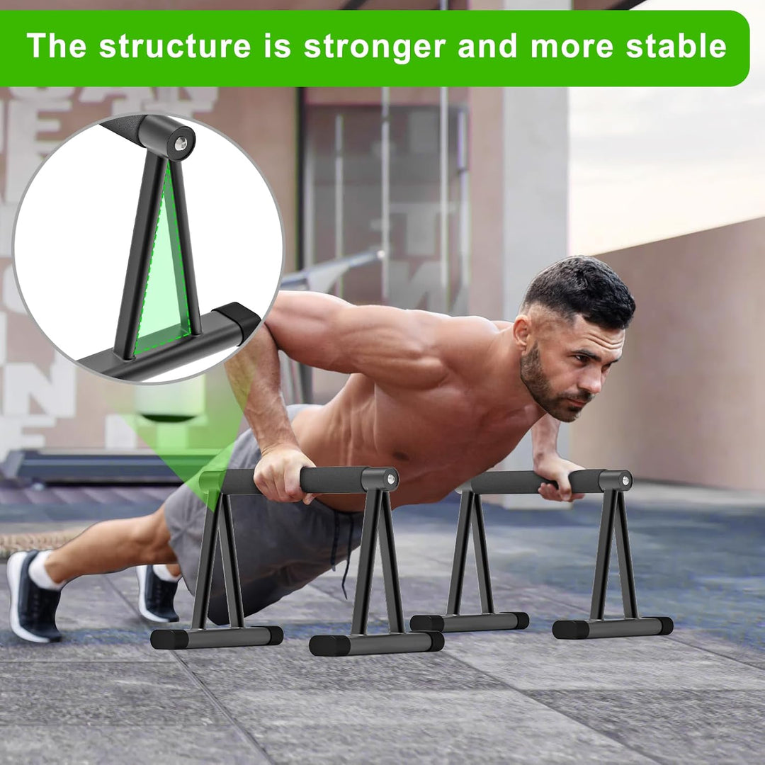 Dolibest Liegestützgriff, Calisthenics Parallettes Push up Griffe Fitness Handstand Boden rutschfest