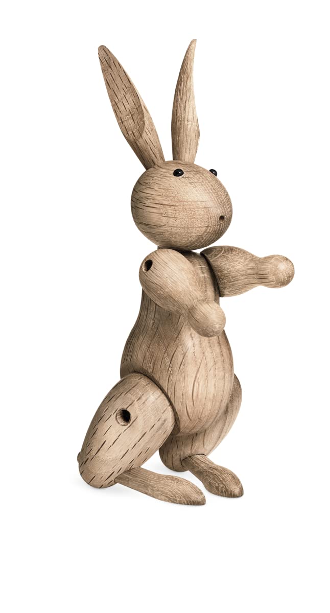 Kay Bojesen Kaninchen Figuren 16 cm Holzfiguren Weihnachtsdekoration, Holz 16 x 8 x cm Kaninchen, 16