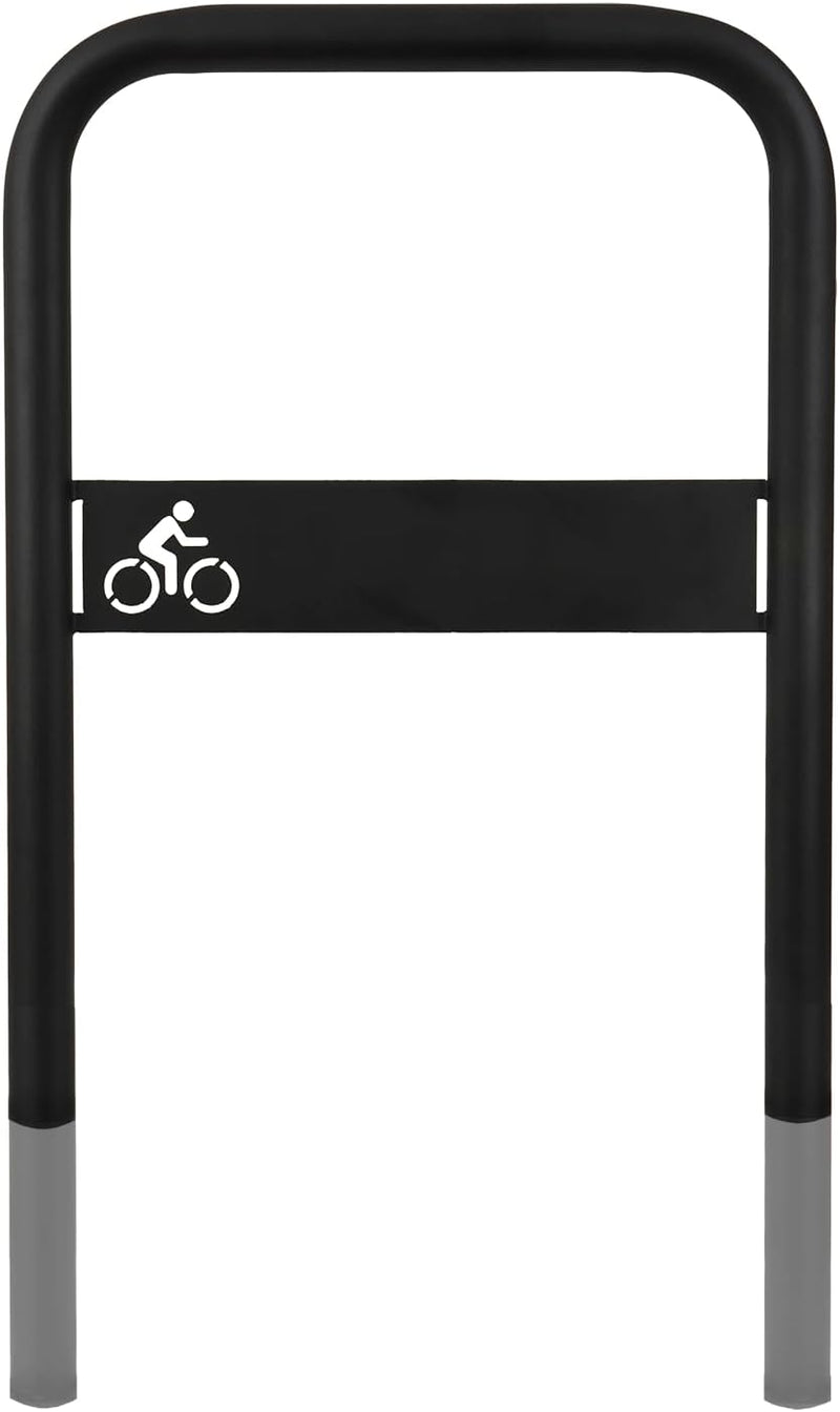 MORIA DESIGN Fahrradständer 110 x 60 cm Fahrrad-LogoBodenparker für 2 Fahrräder | stabiler Fahrradha