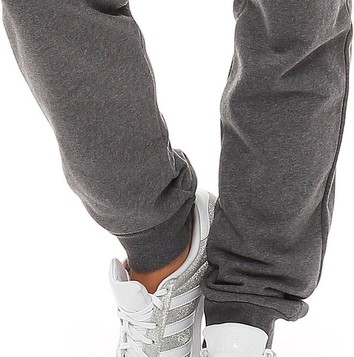 Gennadi Hoppe Damen Jogginghose Trainingshose Sweat Pants Sporthose Fitness Hose XS Dunkelgrau, XS D