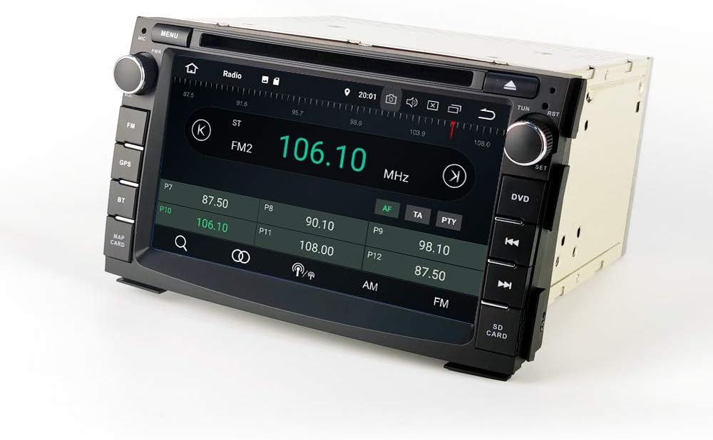 Kompatibel mit: Kia Cee'd Venga 7" Touch Android Autoradio DVD GPS Navi CarPlay AndroidAuto